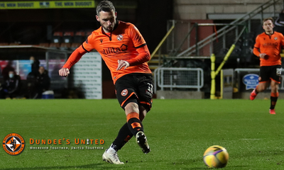 Nicky Clark slotting home the first goal