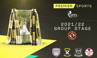 We'll face Arbroath, East Fife, Elgin and Kelty Hearts in the Premier Sports Cup
