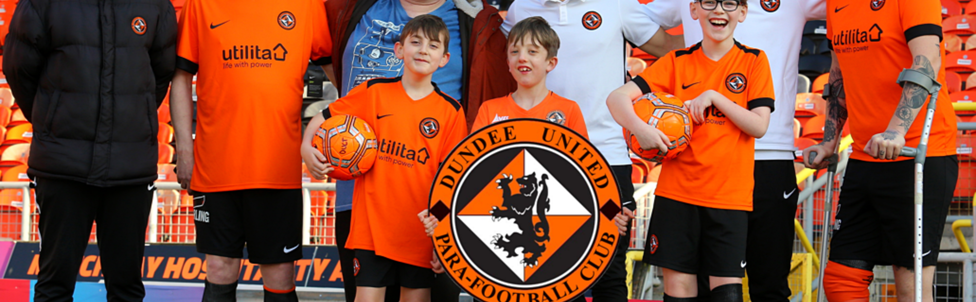 Dundee United Community Trust  announce the launch of Dundee United Para Football Club.