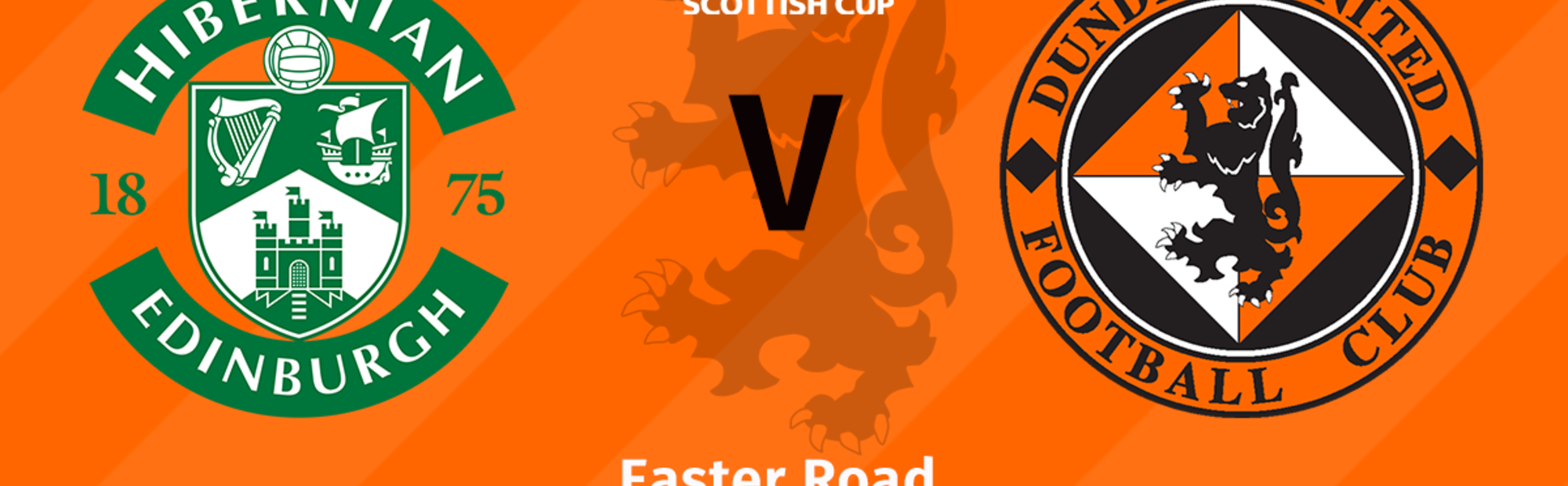 Tomorrow we make the trip to the capital for our Scottish Cup 4th Round replay