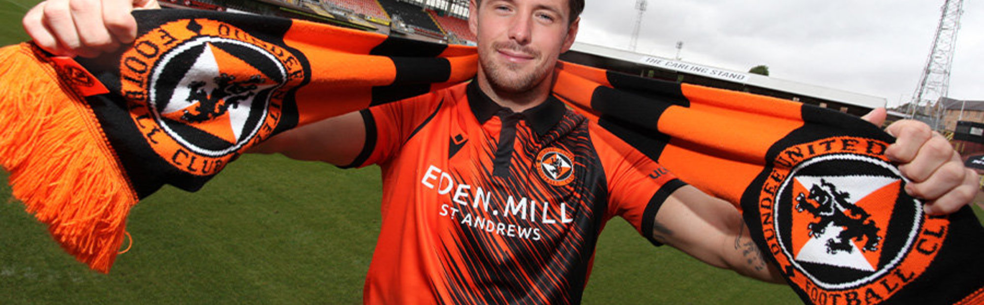 Marc McNulty has returned for a second season at Tannadice