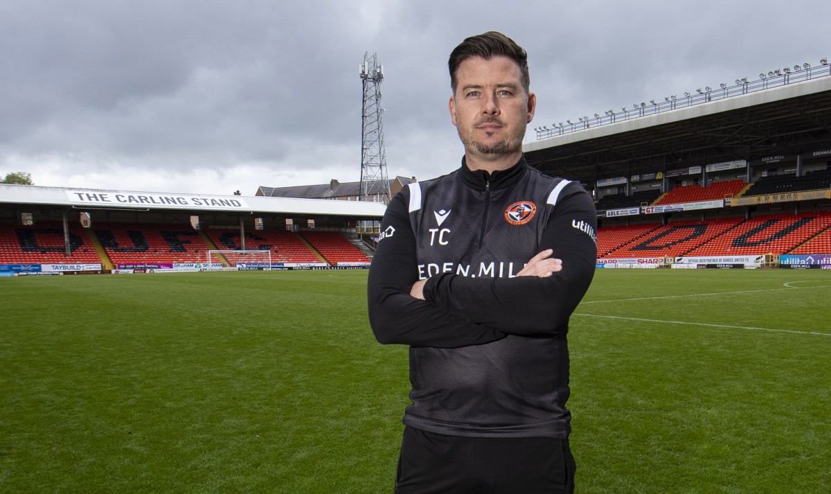 Dundee United Head Coach Tam Courts