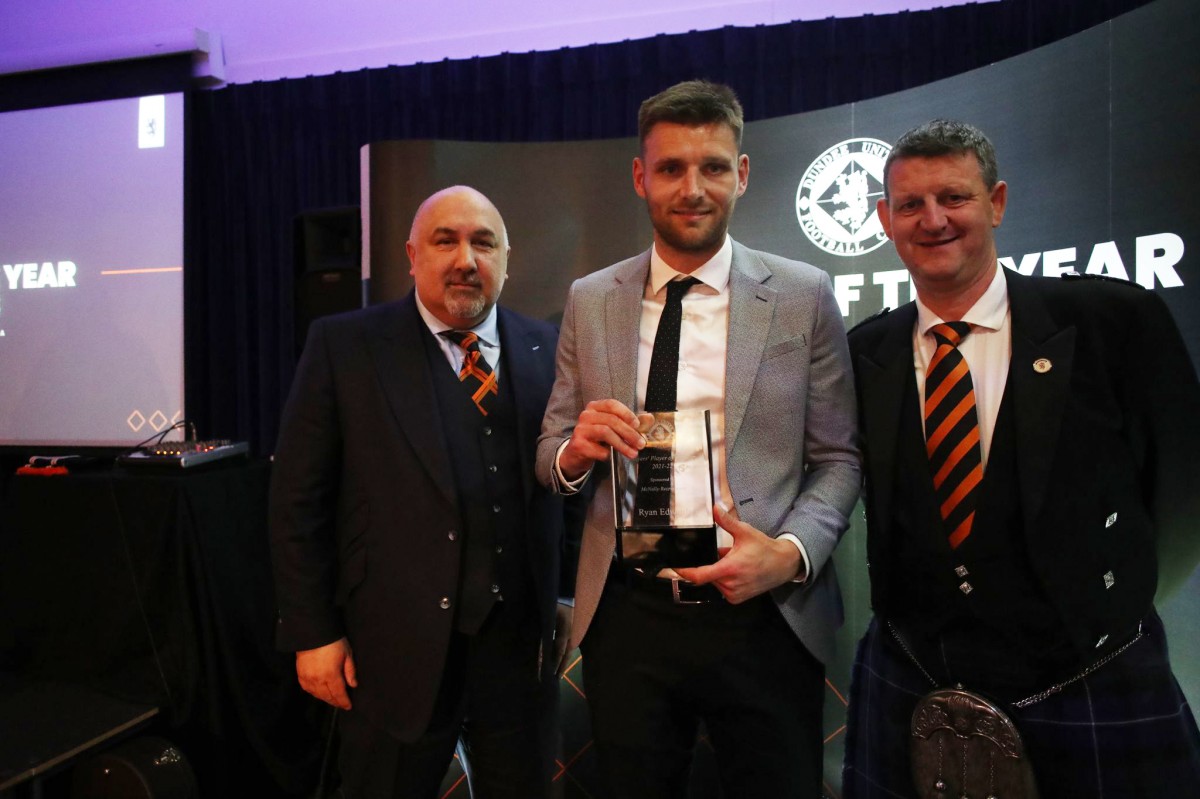 Ryan Edwards was voted Players' Player of the Year